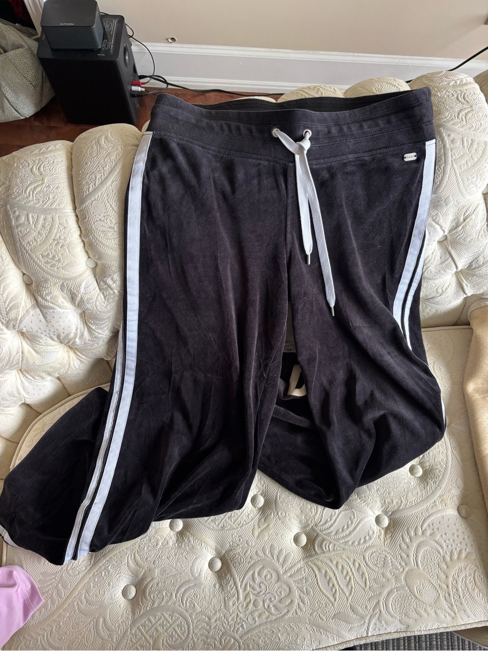 Velvet y2k DKNY track pants